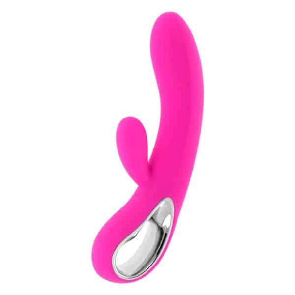 SEXTOY RABBIT VIBRANT RECHARGEABLE ROSE À POIGNÉE Sextoys Rabbit 68 € sur AnVy.fr, le loveshop engagé