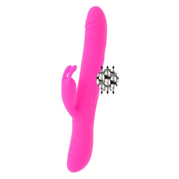 SEXTOY LAPIN ROTATIF RECHARGEABLE ROSE - MORESSA Sextoys rabbit rotatifs 90 € sur AnVy.fr, le loveshop engagé