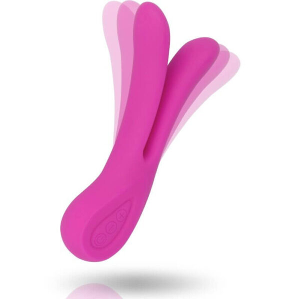 SEXTOY DOUBLE STIMULATION ROSE RECHARGEABLE Sextoys Rabbit 70 € sur AnVy.fr, le loveshop engagé