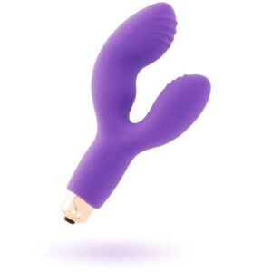 VIBRO DOUBLE STIMULATION FLEXIBLE VIOLET Godes rabbit rechargeables 40 € sur AnVy.fr, le loveshop engagé