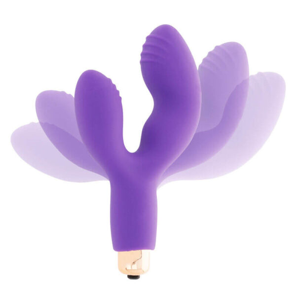 VIBRO DOUBLE STIMULATION FLEXIBLE VIOLET Godes rabbit rechargeables 40 € sur AnVy.fr, le loveshop engagé