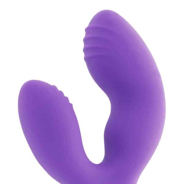 VIBRO DOUBLE STIMULATION FLEXIBLE VIOLET Godes rabbit rechargeables 40 € sur AnVy.fr, le loveshop engagé