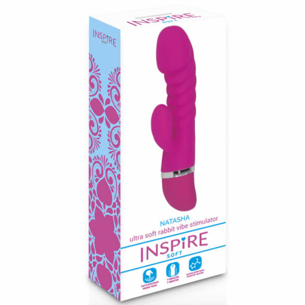 SEXTOY RABBIT EN SILICONE ROSE À PILES - INSPIRE Sextoys Rabbit 60 € sur AnVy.fr, le loveshop engagé