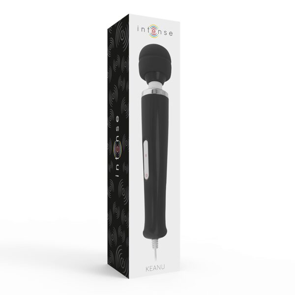 SEXTOY WAND NOIR PUISSANT AVEC FIL - INTENSE Sextoys Wand 55 € sur AnVy.fr, le loveshop engagé