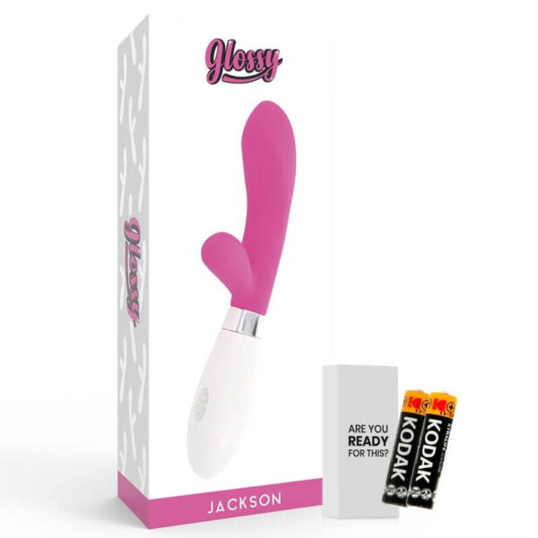 JOUET COQUIN RABBIT ROSE À PILE - GLOSSY Sextoys Rabbit 35 € sur AnVy.fr, le loveshop engagé