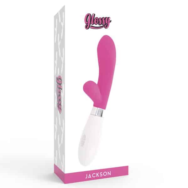 JOUET COQUIN RABBIT ROSE À PILE - GLOSSY Sextoys Rabbit 35 € sur AnVy.fr, le loveshop engagé