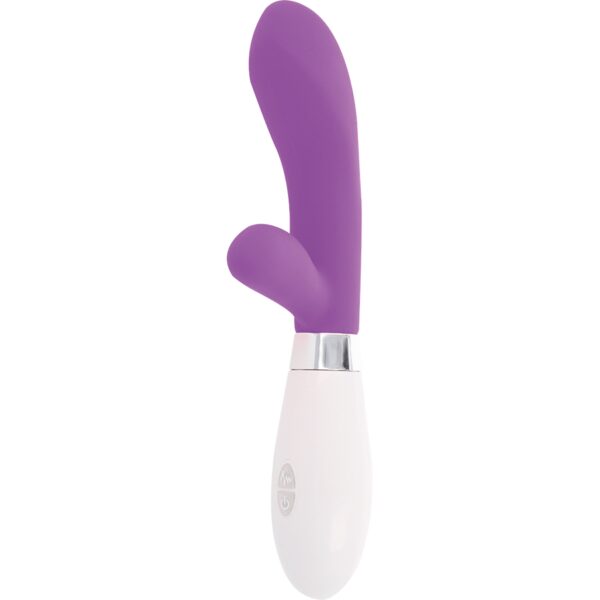 VIBRATEUR LAPIN DOUBLE STIMULATION VIOLET - GLOSSY Sextoys Rabbit 35 € sur AnVy.fr, le loveshop engagé