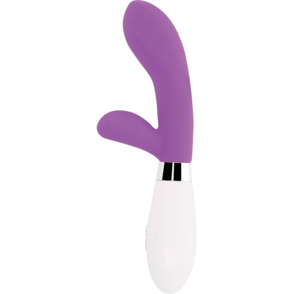 VIBRATEUR LAPIN DOUBLE STIMULATION VIOLET - GLOSSY Sextoys Rabbit 35 € sur AnVy.fr, le loveshop engagé