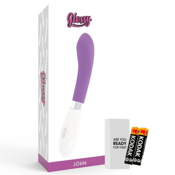 VIBRO CLASSIQUE VIOLET À PILES - GLOSSY Vibromasseurs 35 € sur AnVy.fr, le loveshop engagé