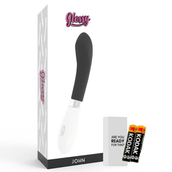 VIBRO CLASSIQUE À PILES NOIR - GLOSSY Vibromasseurs 35 € sur AnVy.fr, le loveshop engagé