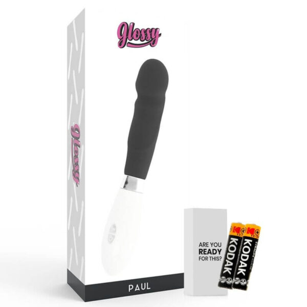 VIBRO COQUIN À PILES NOIR - GLOSSY Vibromasseurs 35 € sur AnVy.fr, le loveshop engagé