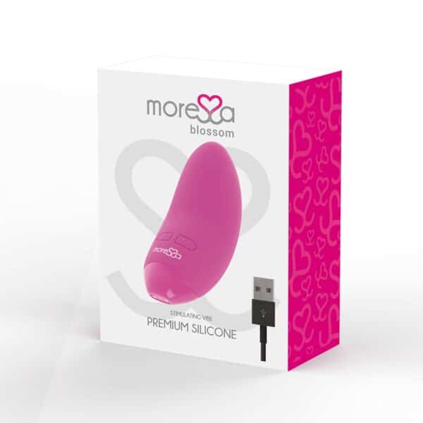 GALET VIBRANT RECHARGEABLE ET ÉTANCHE ROSE - MORESSA Stimulateurs clitoridiens 35 € sur AnVy.fr, le loveshop engagé