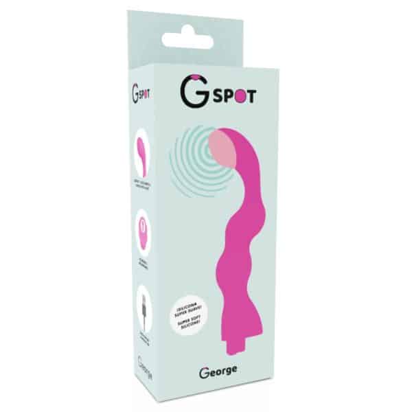 VIBRO POINT G ROSE RECHARGEABLE - GSPOT Vibro point-G 45 € sur AnVy.fr, le loveshop engagé