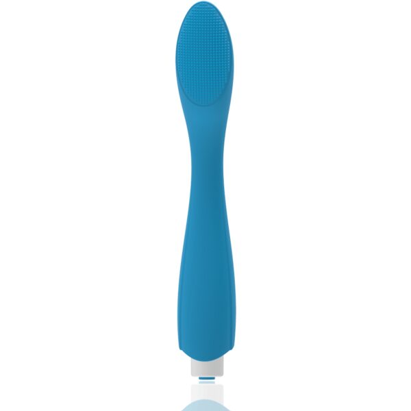 VIBROMASSEUR DESIGN ET RECHARGEABLE BLEU - GSPOT Vibro point-G 45 € sur AnVy.fr, le loveshop engagé