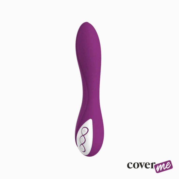 VIBROMASSEUR CLASSIQUE RECHARGEABLE VIOLET - COVERME Vibromasseurs 49 € sur AnVy.fr, le loveshop engagé