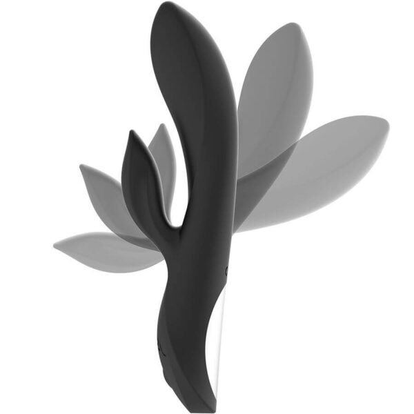 SEXTOY RABBIT FLEXIBLE ET RECHARGEABLE - BLACK&SILVER Sextoys rabbit rechargeables 55 € sur AnVy.fr, le loveshop engagé