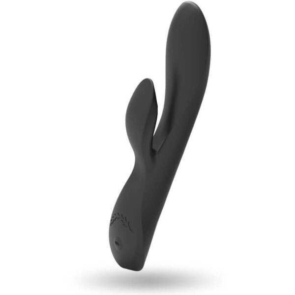 SEXTOY RABBIT FLEXIBLE ET RECHARGEABLE - BLACK&SILVER Sextoys rabbit rechargeables 55 € sur AnVy.fr, le loveshop engagé