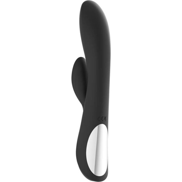 SEXTOY RABBIT FLEXIBLE ET RECHARGEABLE - BLACK&SILVER Sextoys rabbit rechargeables 55 € sur AnVy.fr, le loveshop engagé