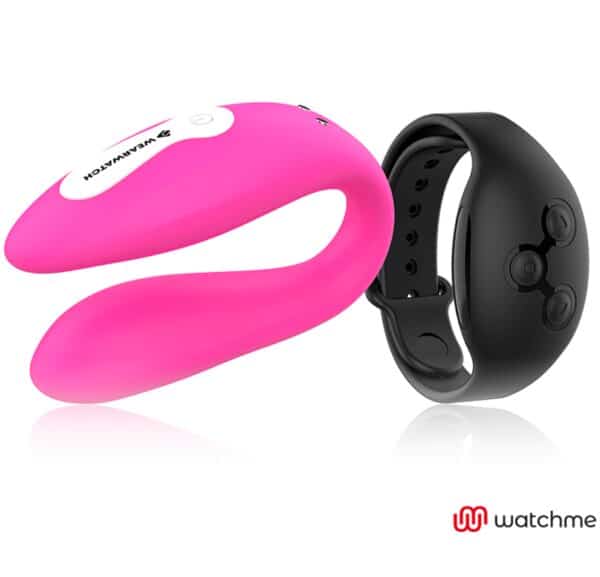 VIBROMASSEUR POUR COUPLE EN SILICONE ROSE Sextoys double stimulation 86 € sur AnVy.fr, le loveshop engagé