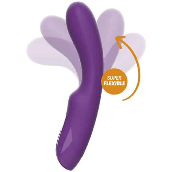 VIBRO CLASSIQUE FLEXIBLE EN SILICONE VIOLET - REWOLUTION Vibromasseurs 56 € sur AnVy.fr, le loveshop engagé