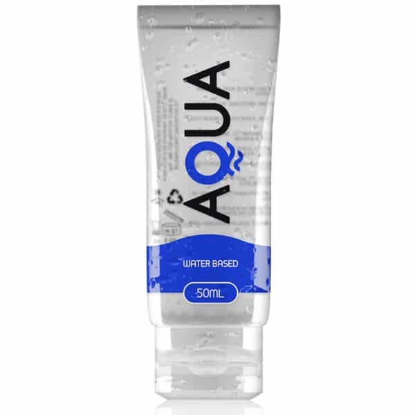 LUBRIFIANT DE QUALITÉ À BASE D'EAU 50ML - AQUA Lubrifiants 8 € sur AnVy.fr, le loveshop engagé