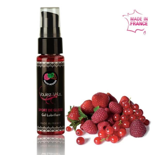 LUBRIFIANT GOÛT FRUITS ROUGES 35ML - VOULEZ-VOUS Lubrifiants 9 € sur AnVy.fr, le loveshop engagé