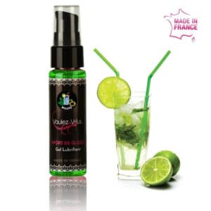 LUB BASE SILICONE GOÛT MOJITO 35ML - VOULEZ-VOUS Lubrifiants 10 € sur AnVy.fr, le loveshop engagé