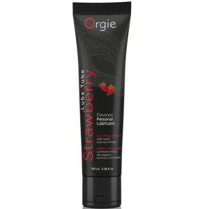 LUBRIFIANT À L'EAU GOÛT FRAISE 100ML - ORGIE Lubrifiants 12 € sur AnVy.fr, le loveshop engagé