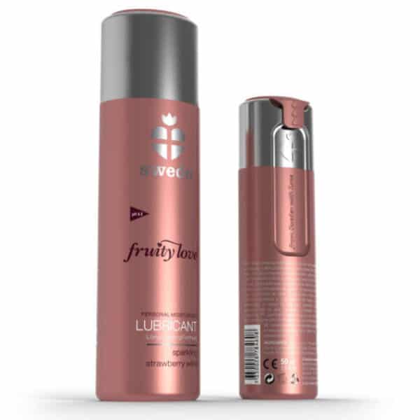 LUBRIFIANT GOÛT FRAISE ET CHAMPAGNE 50ML - SWEDE Lubrifiants 8 € sur AnVy.fr, le loveshop engagé