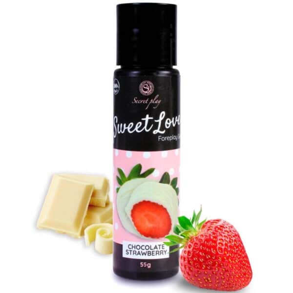 LUBRIFIANT COMESTIBLE FRAISE ET CHOCOLAT 60ML Lubrifiants 12 € sur AnVy.fr, le loveshop engagé