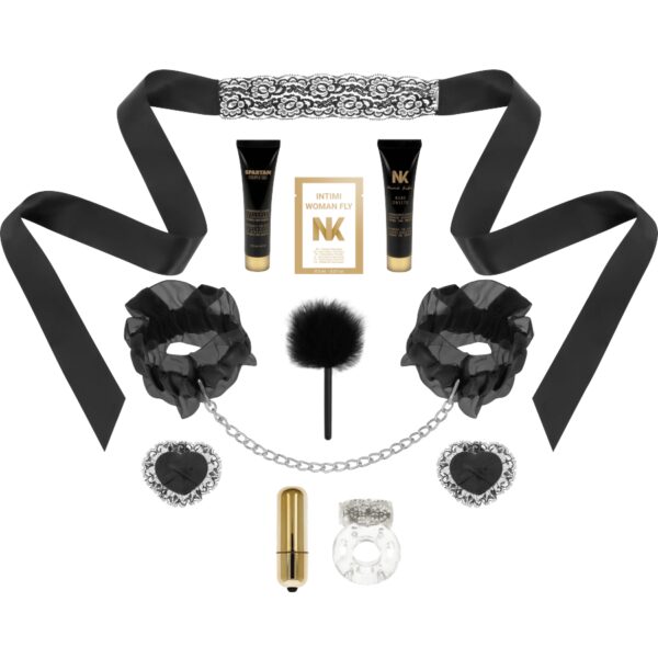 Kit Plaisir pour deux argent - SECRET ROOM Coffrets 49 € sur AnVy.fr, le loveshop engagé