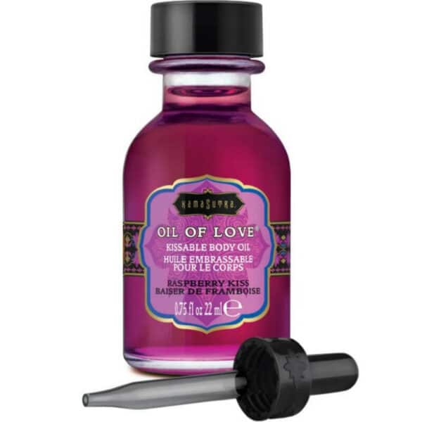 HUILE POUR PRELIMINAIRES FRAMBOISE 22 ML Améliorer le sexe oral 15 € sur AnVy.fr, le loveshop engagé