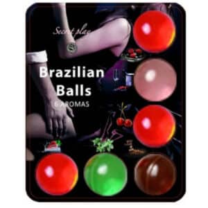 6 BOULES CHAUDES LUBRIFIANTES L'ARÔME DE FRUIT Balles brésiliennes 14 € sur AnVy.fr, le loveshop engagé