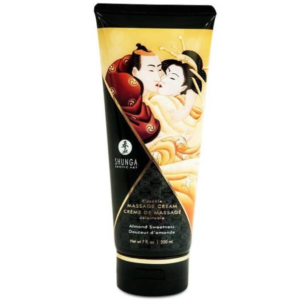 CRÈME DE MASSAGE AUX AMANDES 200ML - SHUNGA Massages érotiques 23 € sur AnVy.fr, le loveshop engagé