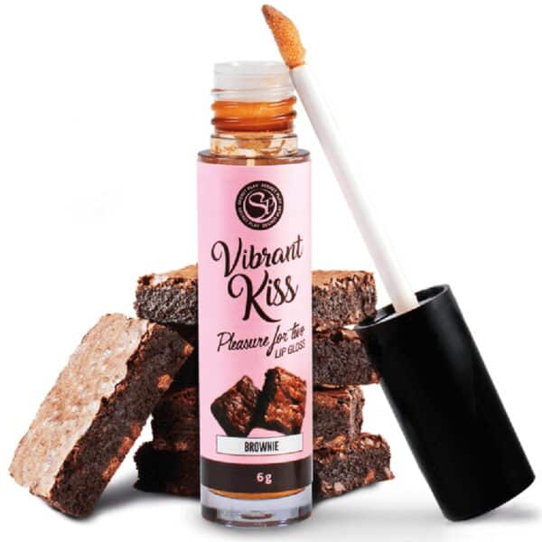 GLOSS SAVEUR BROWNIE - SECRET PLAY Améliorer le sexe oral 10 € sur AnVy.fr, le loveshop engagé