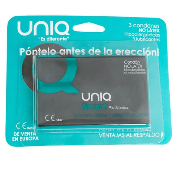 PRESERVATIFS PRE-ERECTION SANS LATEX - UNIQ Preservatifs 9 € sur AnVy.fr, le loveshop engagé