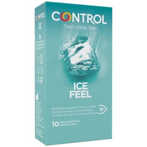 BOÎTE DE 10 PRÉSERVATIF EFFET FROID - CONTROL Preservatifs 10 € sur AnVy.fr, le loveshop engagé