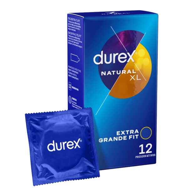 BOITE DE 12 CAPOTES NATURELLES XL - DUREX Capotes XL grandes tailles 15 € sur AnVy.fr, le loveshop engagé