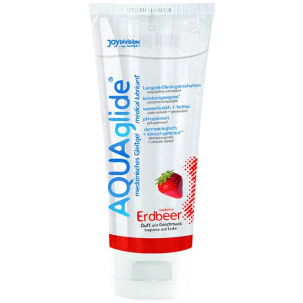 LUBRIFIANT À L'EAU SAVEUR FRAISE - AQUAGLIDE Lubrifiants 16 € sur AnVy.fr, le loveshop engagé