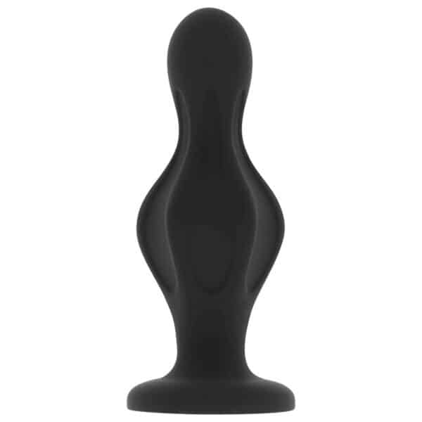 PLUG ANAL VENTOUSE EN SILICONE NOIR DE 12CM Plugs anal classiques 19 € sur AnVy.fr, le loveshop engagé