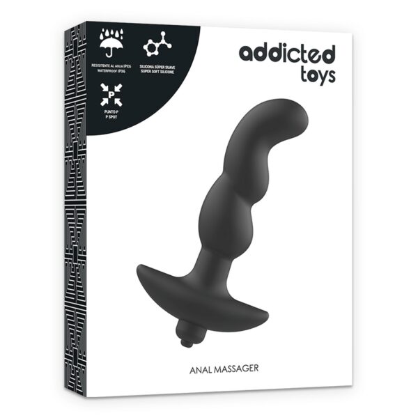 DILATATEUR ANAL VIBRANT NOIR À PILE - ADDICTED TOYS Plaisir anal 37 € sur AnVy.fr, le loveshop engagé