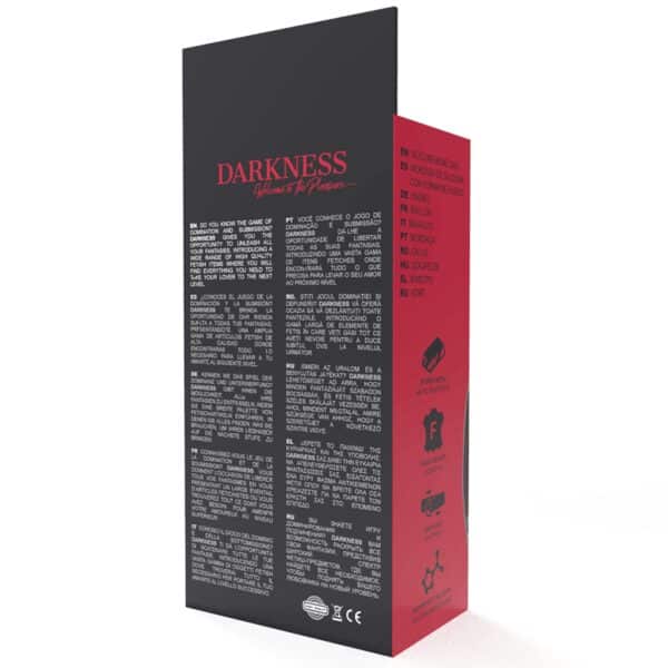 GAG EN FORME D'OS ROUGE EN SILICONE - DARKNESS Baillons & Gag 30 € sur AnVy.fr, le loveshop engagé