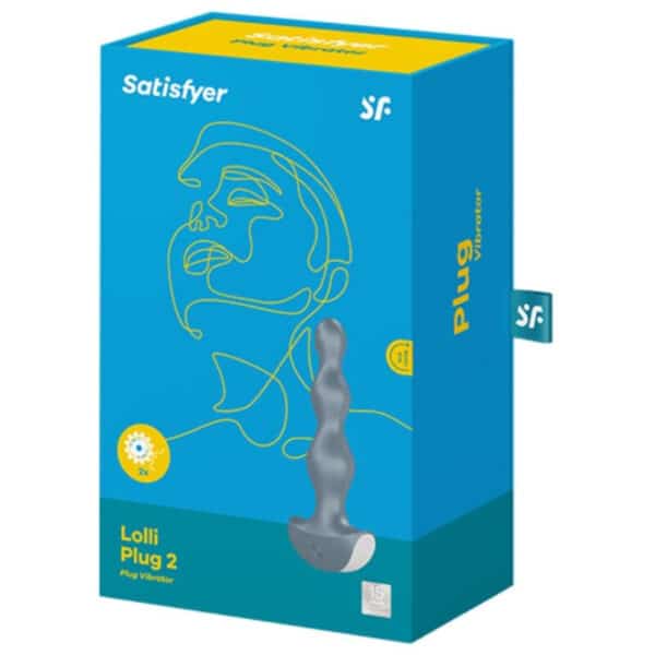 VIBRO ANAL EN SILICONE GRIS RECHARGEABLE Plugs vibrants 49 € sur AnVy.fr, le loveshop engagé