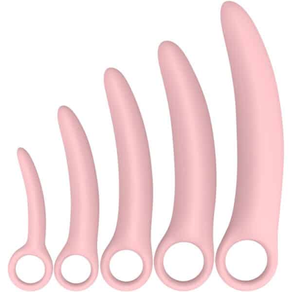 PACK DE 5 DILATATEURS VAGINAL EN SILICONE - INTIMICHIC Godes 70 € sur AnVy.fr, le loveshop engagé