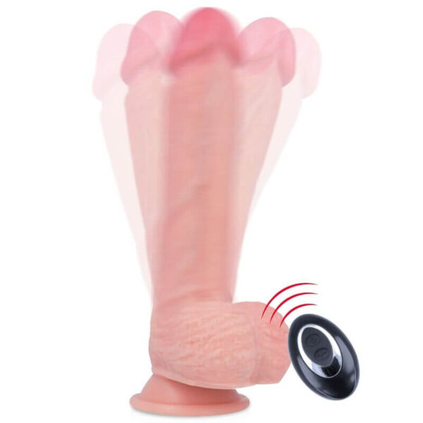 GODE VIBRANT REALISTE EN SILICONE LIQUIDE Godes vibrants 100 € sur AnVy.fr, le loveshop engagé