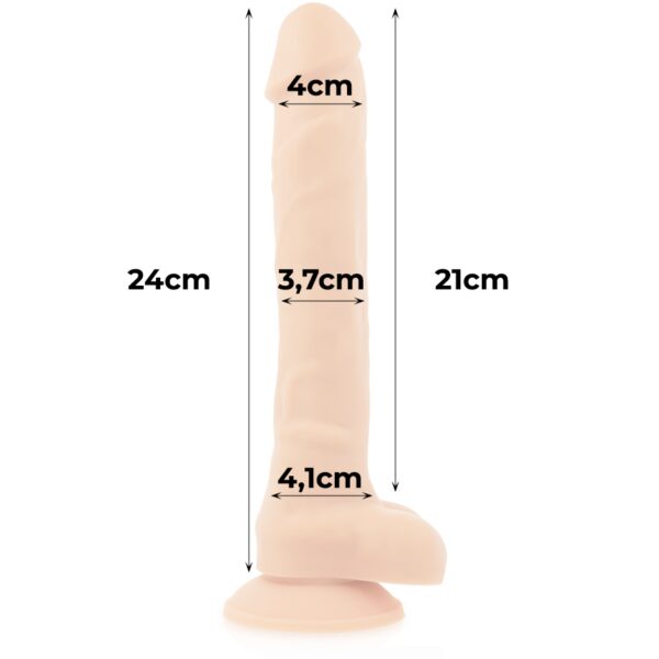 LONG DILDO REALISTE EN SILICONE DE 24CM Dildos réalistes 55 € sur AnVy.fr, le loveshop engagé