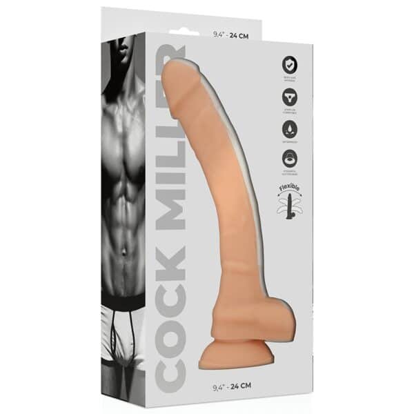 LONG DILDO REALISTE EN SILICONE DE 24CM Dildos réalistes 55 € sur AnVy.fr, le loveshop engagé