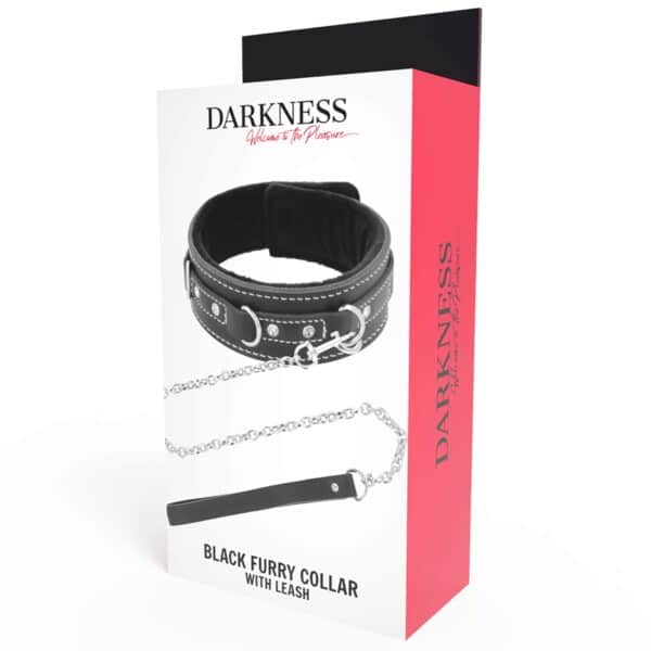 COLLIER BDSM EN CUIR NOIR - DARKNESS Colliers 43 € sur AnVy.fr, le loveshop engagé