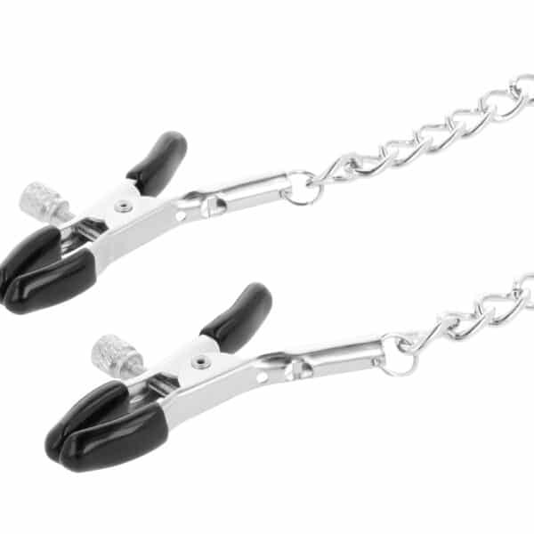 COLLIER BDSM AVEC PINCES TETONS - DARKNESS BDSM 35 € sur AnVy.fr, le loveshop engagé