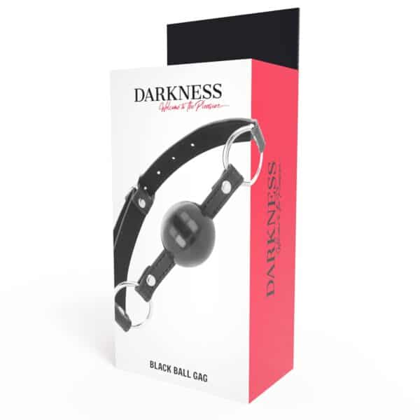 BAILLON A BOULE NOIR BDSM - DARKNESS Baillons & Gag 20 € sur AnVy.fr, le loveshop engagé